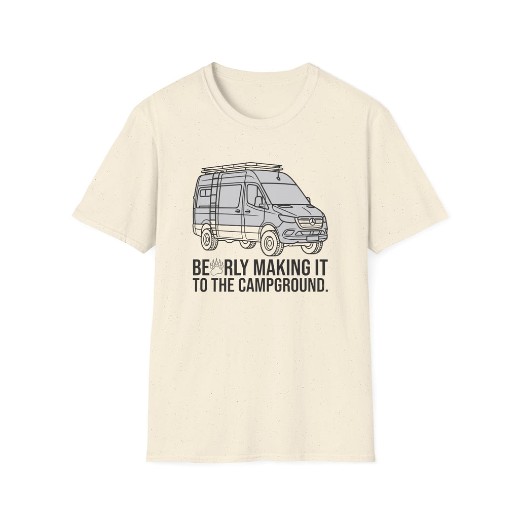 Barely Making It to the Campground Van T-Shirt