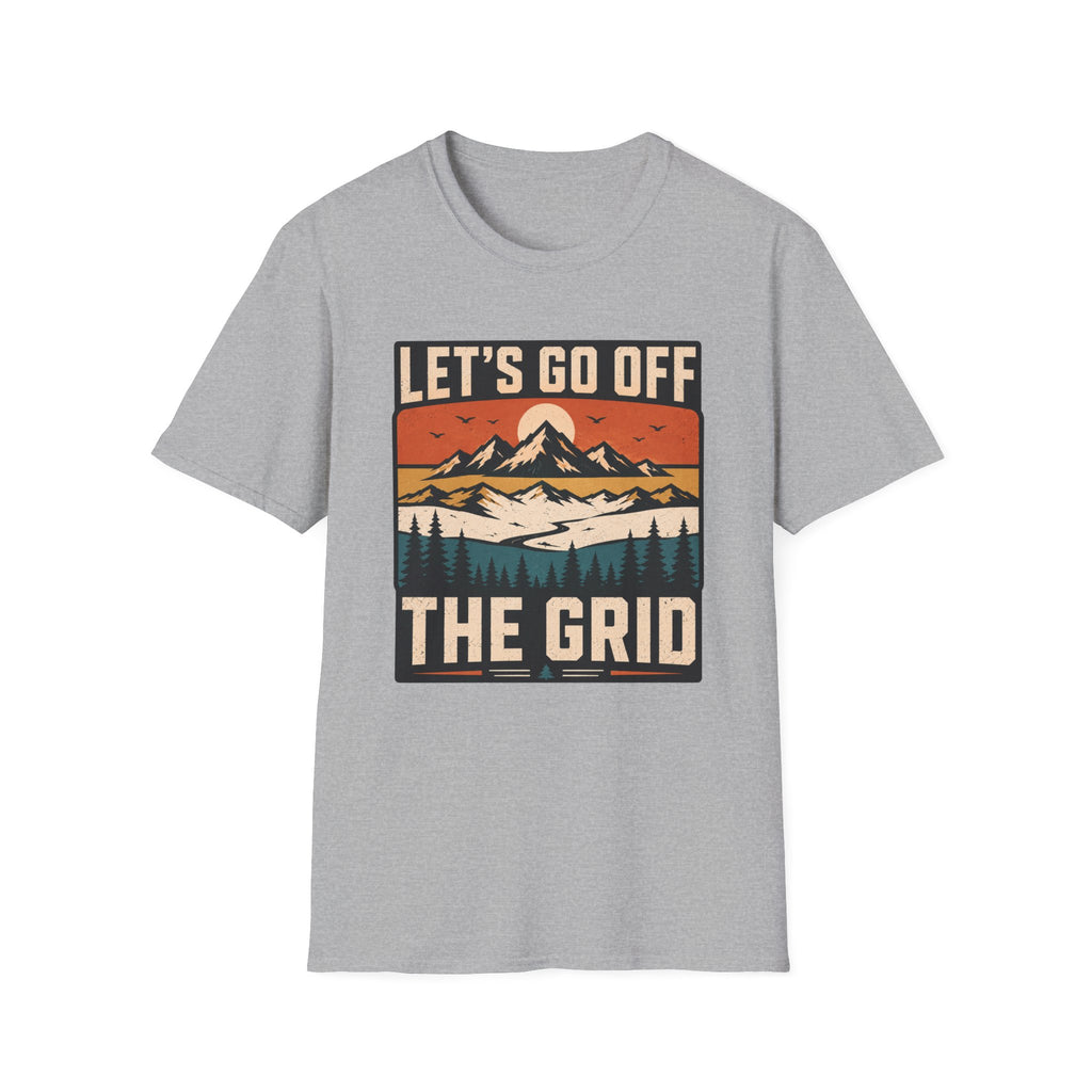 Let's go off grid T-shirt