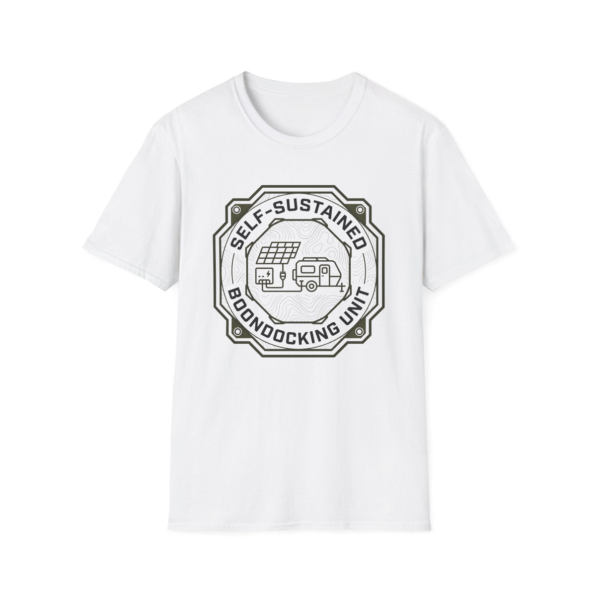 Self-Sustained Boondocking Unit T-Shirt