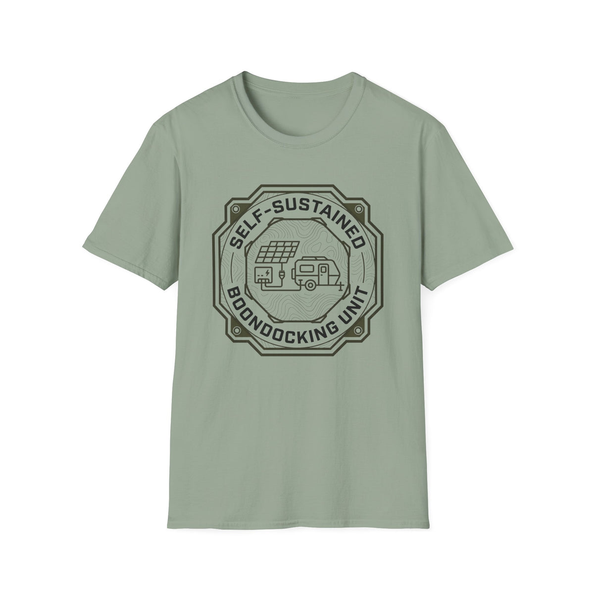 Self-Sustained Boondocking Unit T-Shirt