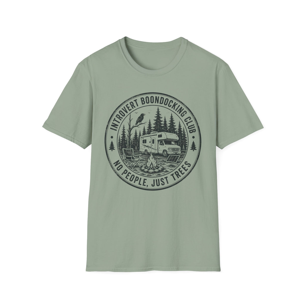 Introvert Boondocking Club Class C T-Shirt