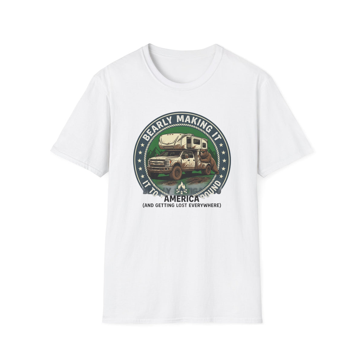 Bearly Making It Camper T‑Shirt