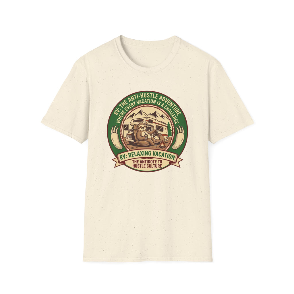 Sloth Anti-Hustle Adventure T-Shirt