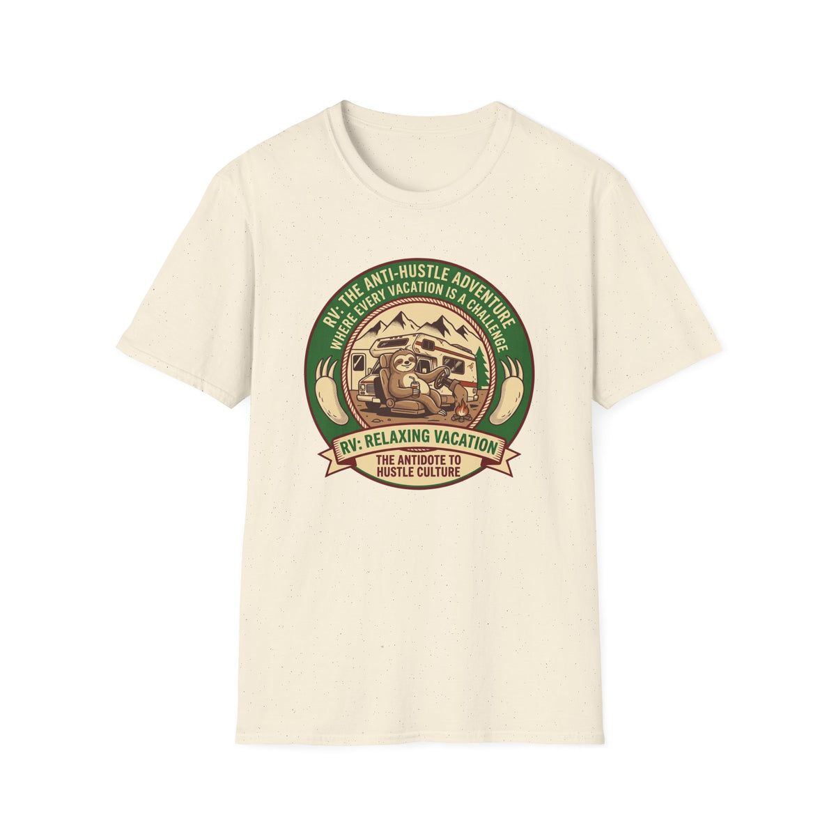 Sloth Anti-Hustle Adventure T-Shirt