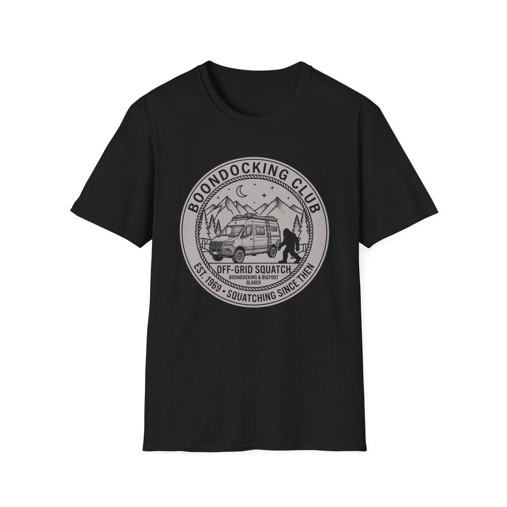 Boondocking Club Van Life T-shirt