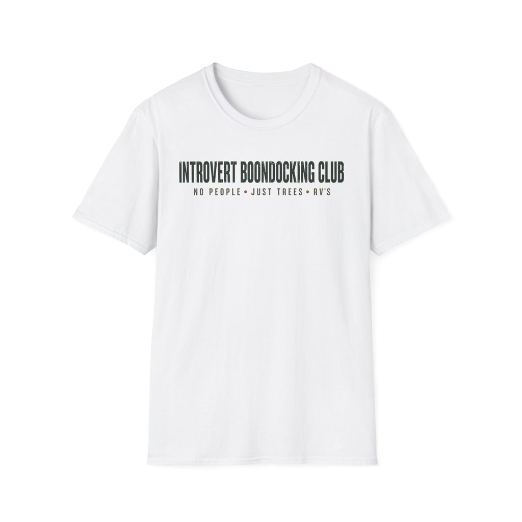 Introvert Boondocking Club T-Shirt