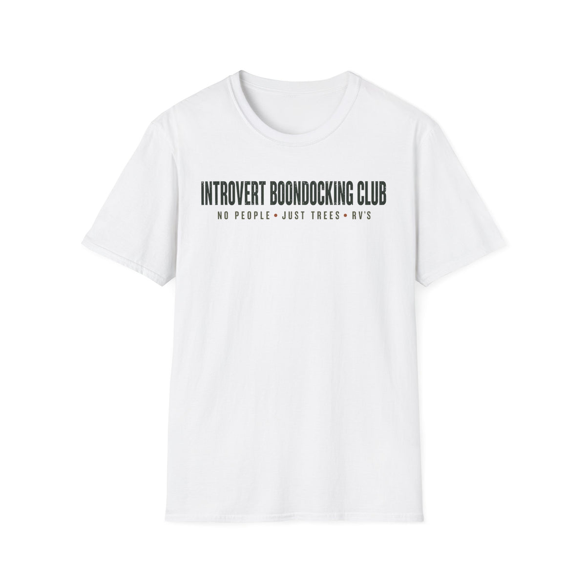 Introvert Boondocking Club T-Shirt
