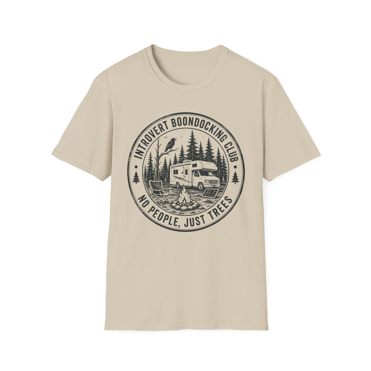 Introvert Boondocking Club Class C T-Shirt