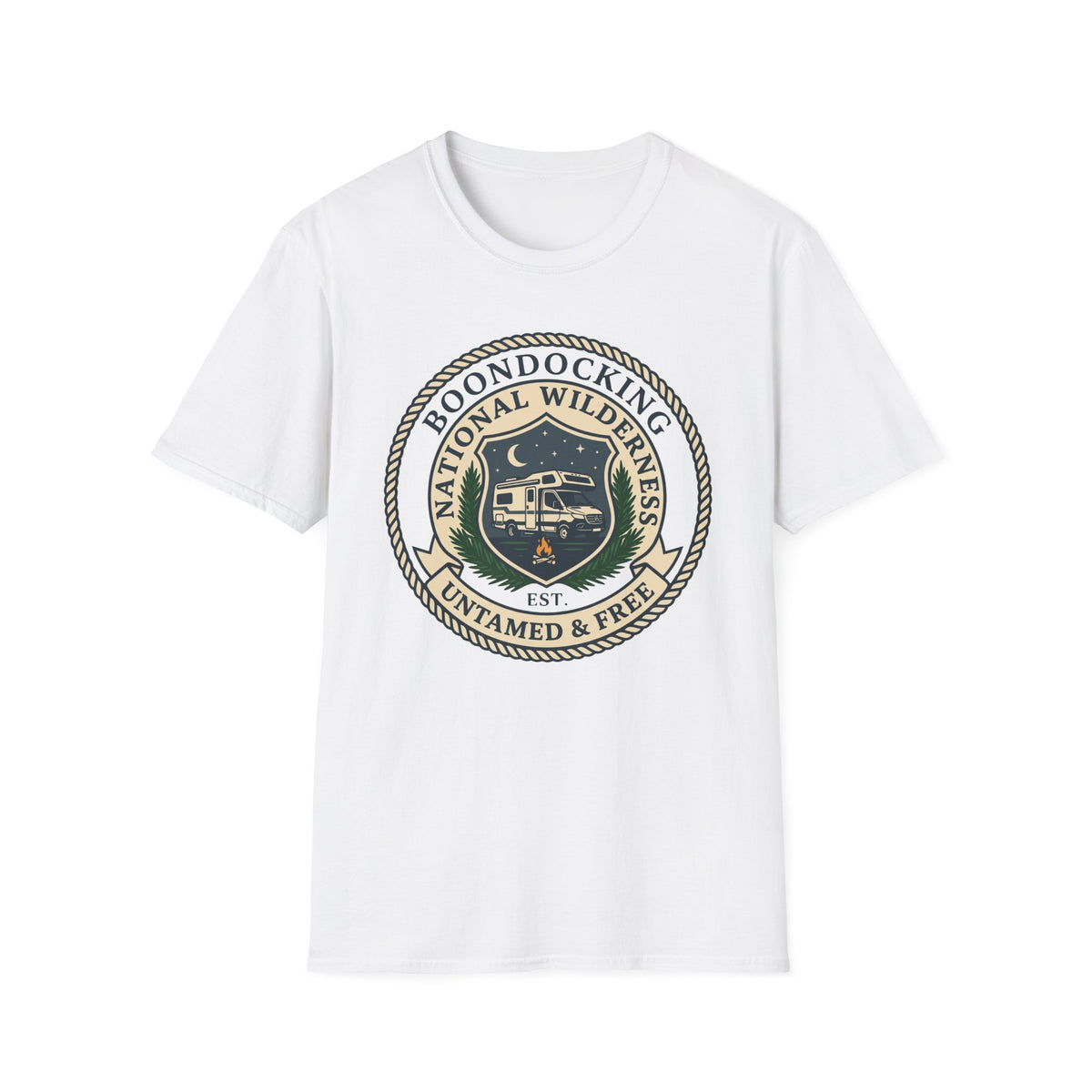 Boondocking National Wilderness T-shirt