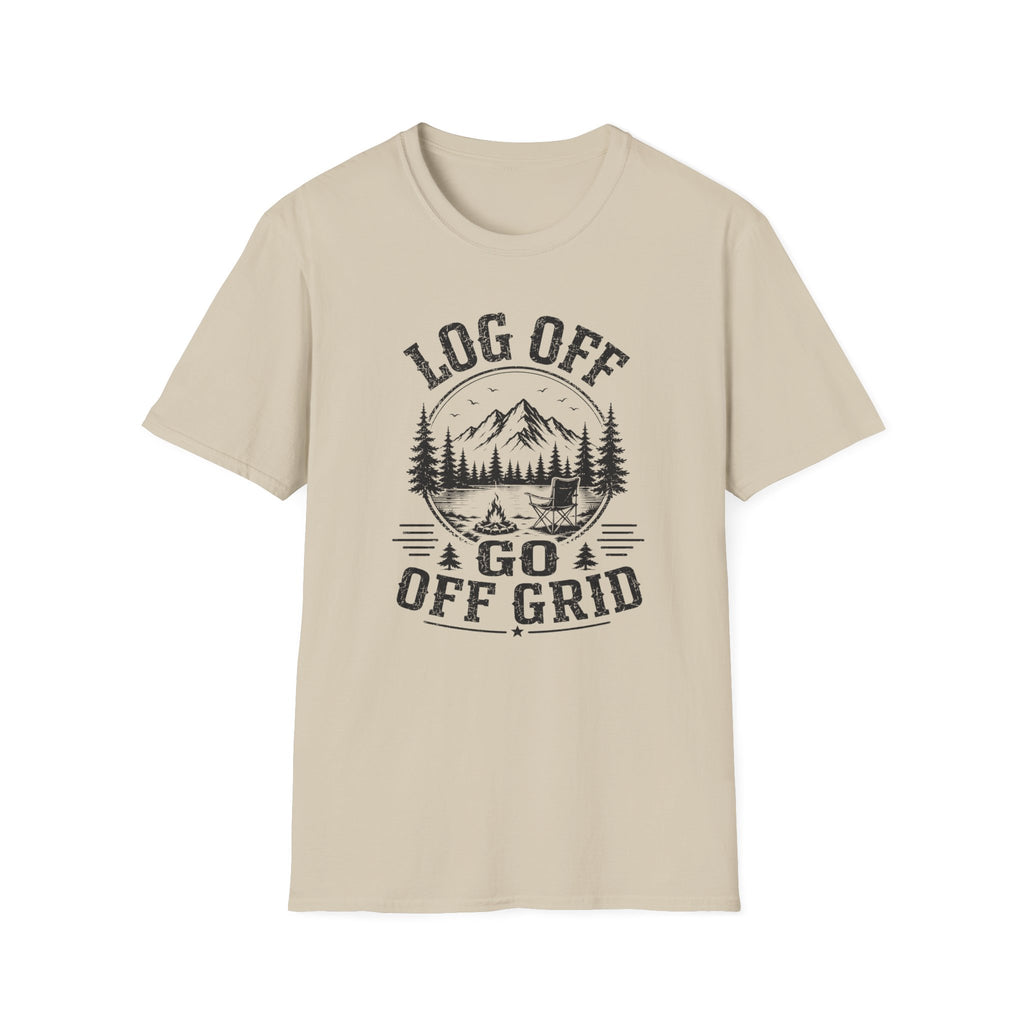 Log Off Go Off Grid T-Shirt