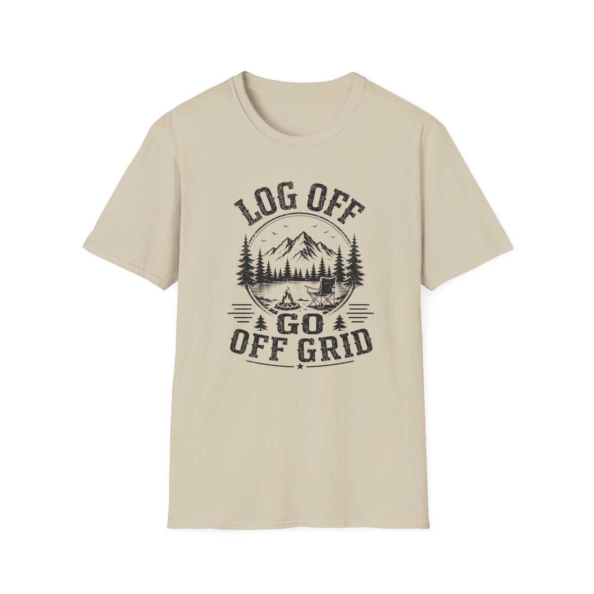 Log Off Go Off Grid T-Shirt