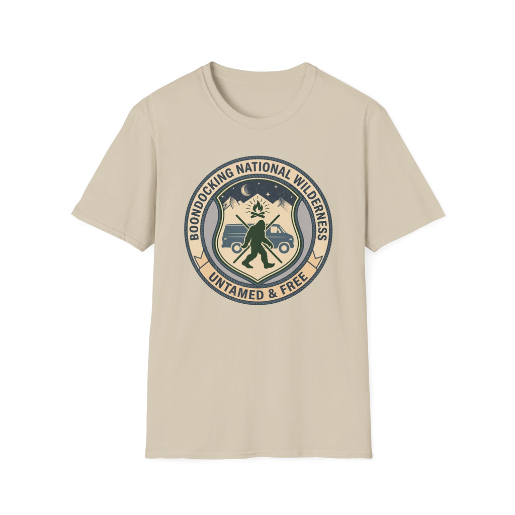 Boondocking National Wilderness Van Life T-shirt