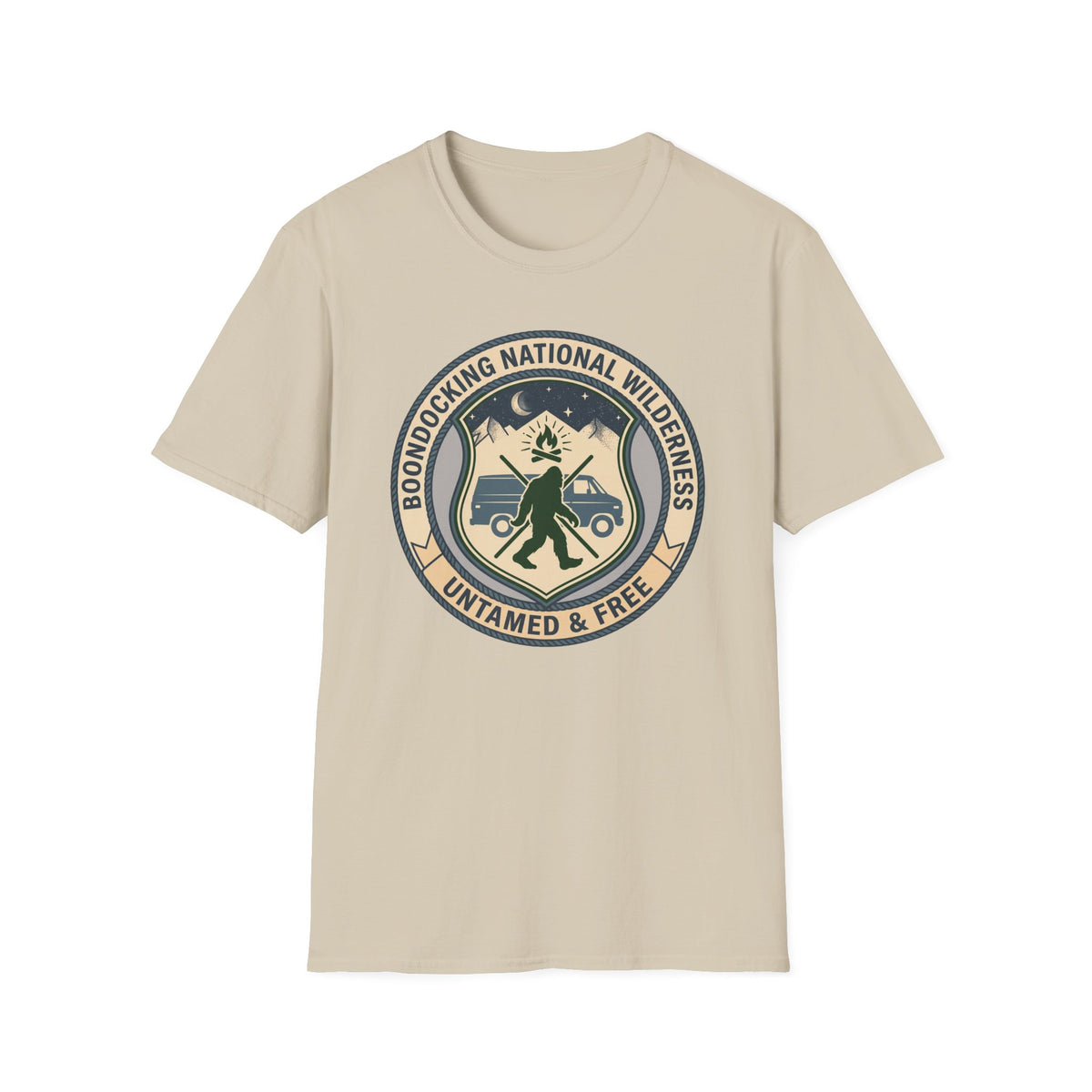 Boondocking National Wilderness Van Life T-shirt
