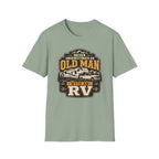 Never Underestimate an Old Man with 5th Wheel T-Shirt