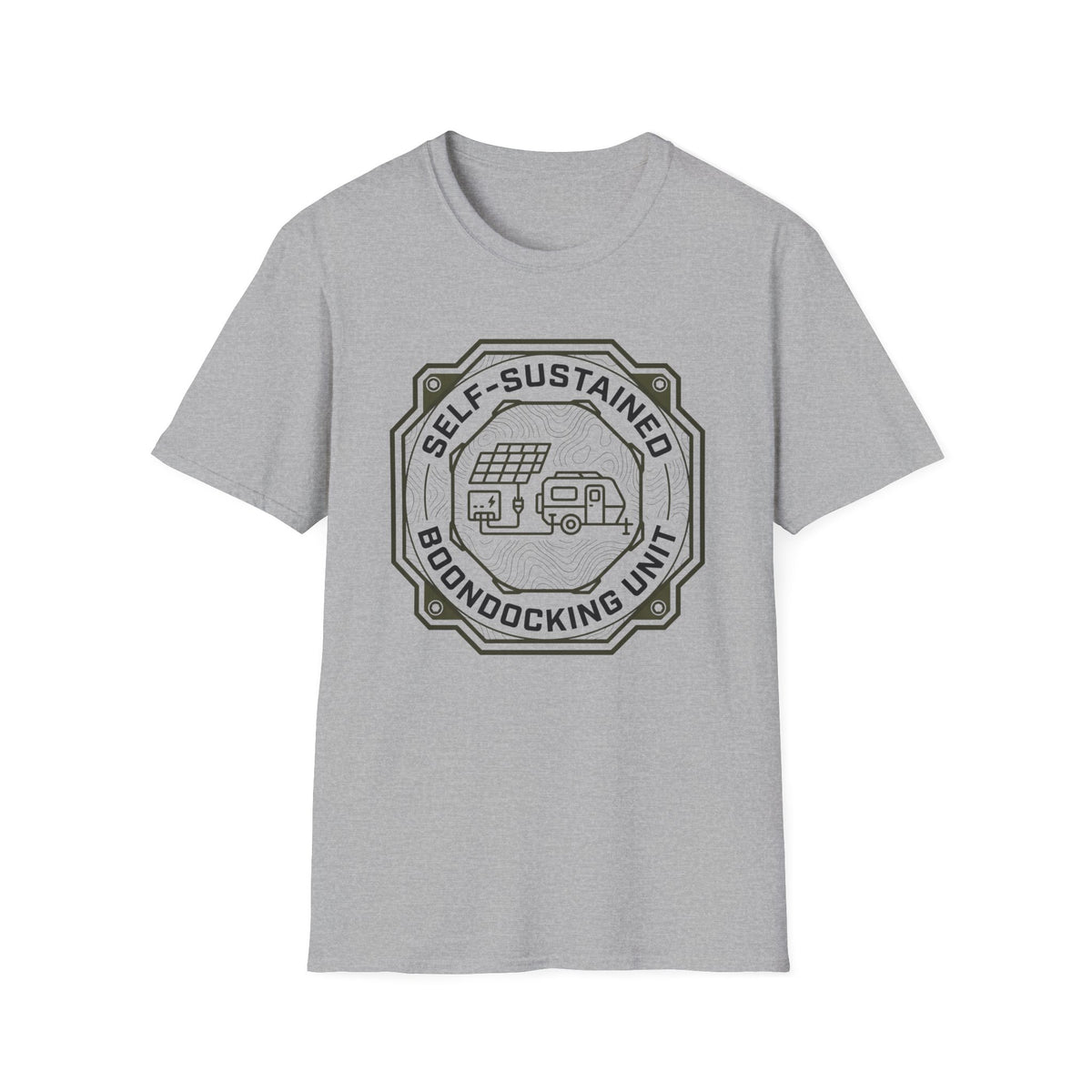 Self-Sustained Boondocking Unit T-Shirt
